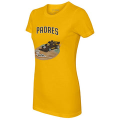 San Diego Padres Tiny Turnip Women's Race Car T-Shirt Sale