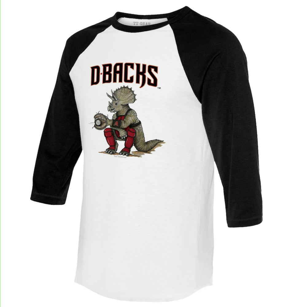 Arizona Diamondbacks Tiny Turnip Unisex Triceratops 3/4-Sleeve Raglan T-Shirt Sale