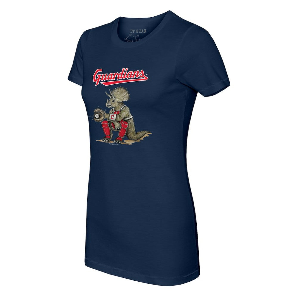 Cleveland Guardians Tiny Turnip Women's Triceratops T-Shirt Clearance