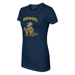 Milwaukee Brewers Tiny Turnip Women's Triceratops T-Shirt Online