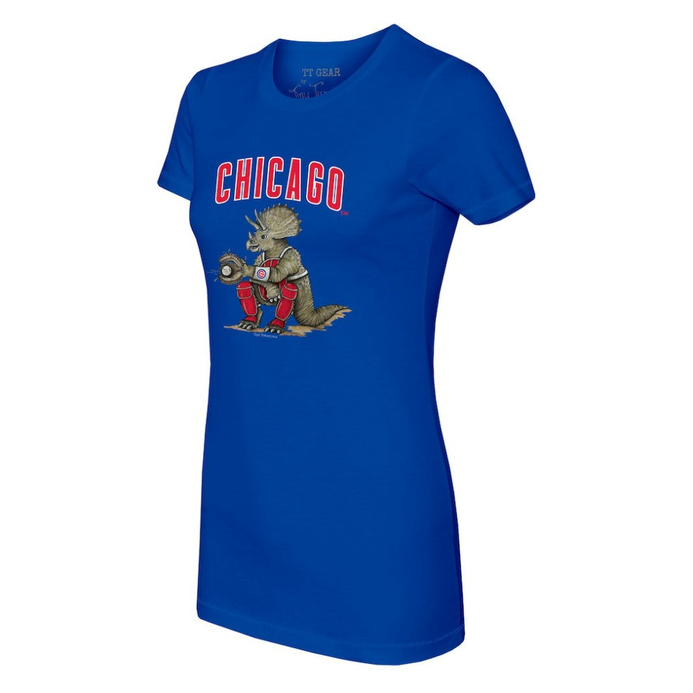 Chicago Cubs Tiny Turnip Women's Triceratops T-Shirt Near Me