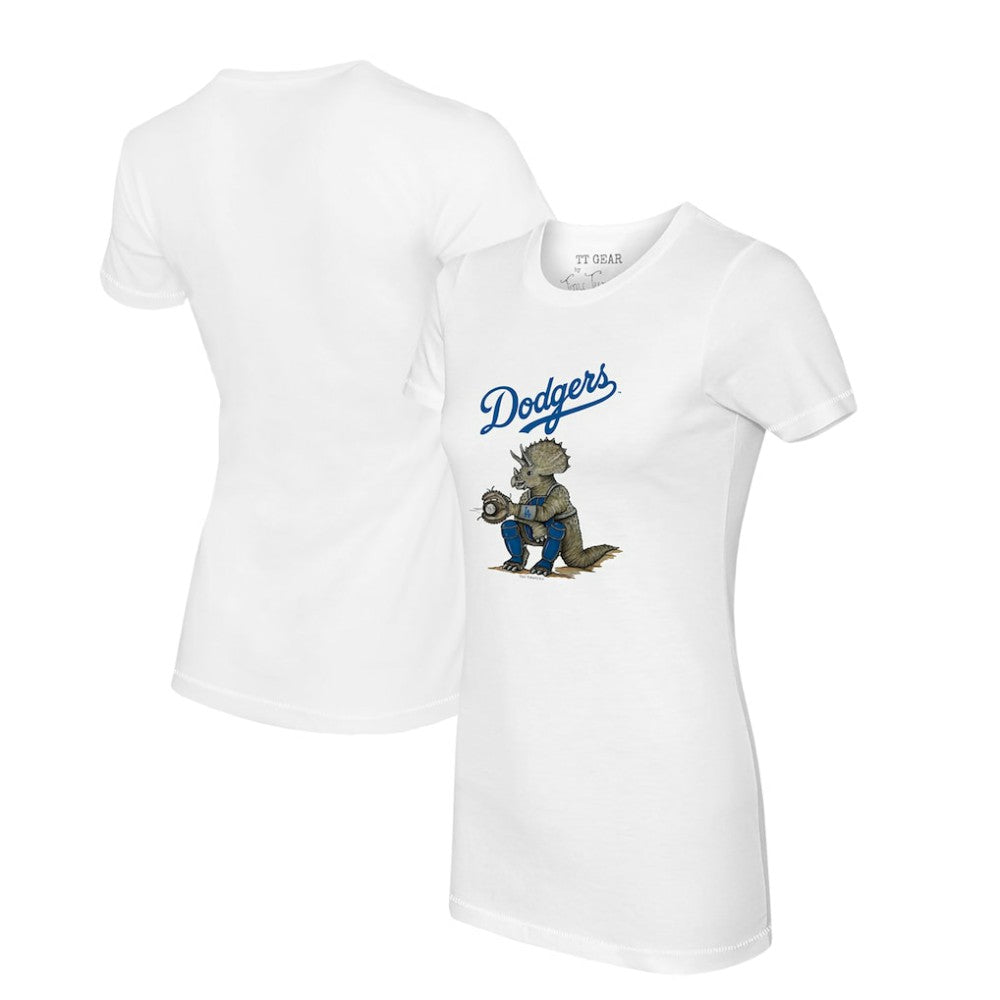 Los Angeles Dodgers Tiny Turnip Women's Triceratops T-Shirt Near Me
