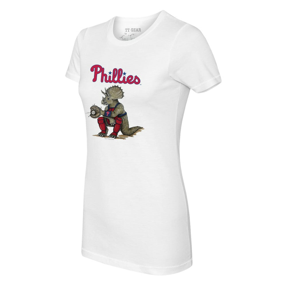 Philadelphia Phillies Tiny Turnip Women's Triceratops T-Shirt Online