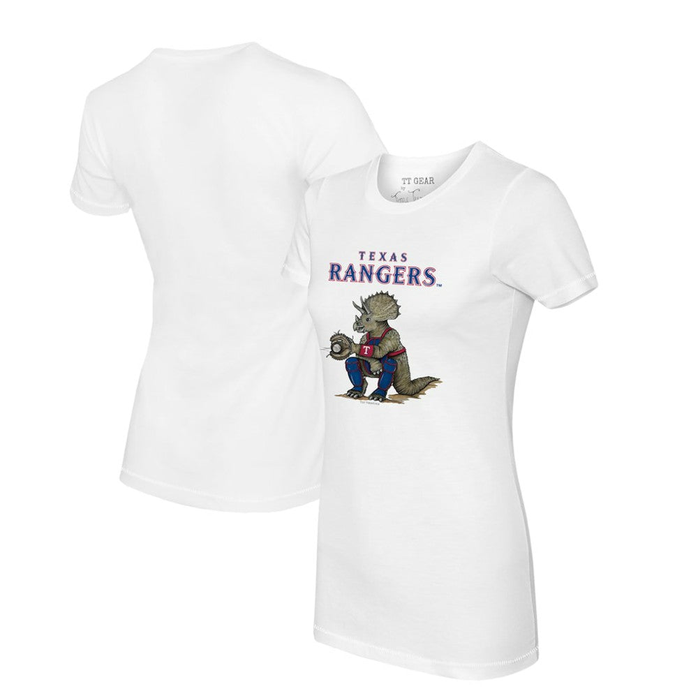 Texas Rangers Tiny Turnip Women's Triceratops T-Shirt Clearance