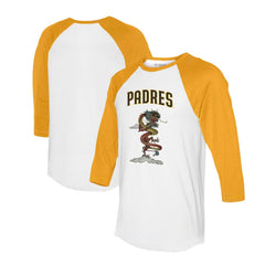 San Diego Padres Tiny Turnip Unisex 2024 Year of the Dragon 3/4-Sleeve Raglan T-Shirt Online