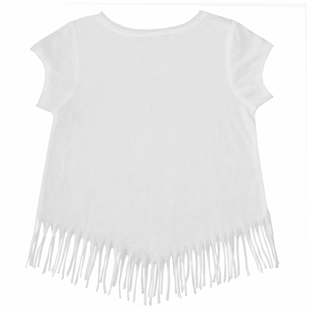 Texas Rangers Tiny Turnip Girls Youth Butterfly Glove Fringe T-Shirt Online