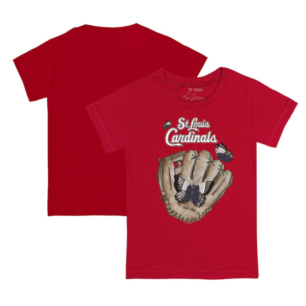 St. Louis Cardinals Tiny Turnip Youth Butterfly Glove T-Shirt Clearance