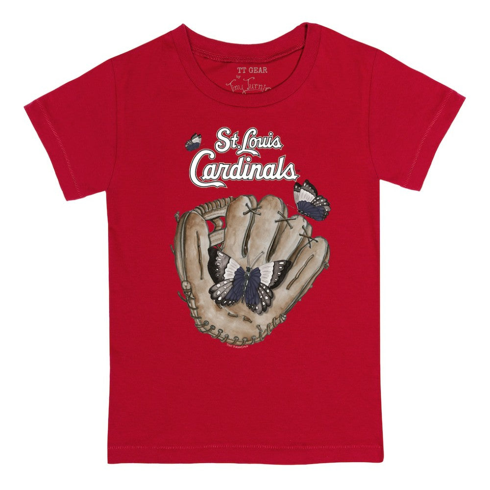 St. Louis Cardinals Tiny Turnip Youth Butterfly Glove T-Shirt Clearance