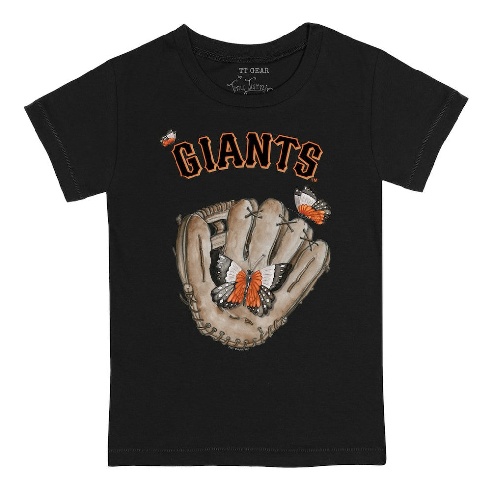 San Francisco Giants Tiny Turnip Youth Butterfly Glove T-Shirt Near Me