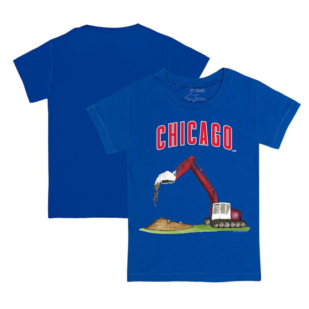 Chicago Cubs Tiny Turnip Youth Excavator T-Shirt Online