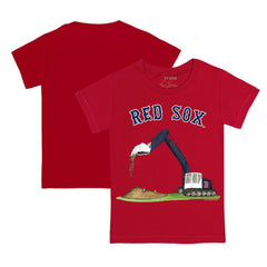 Boston Red Sox Tiny Turnip Youth Excavator T-Shirt On Sale