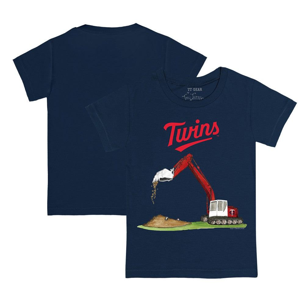 Minnesota Twins Tiny Turnip Youth Excavator T-Shirt Lifestyle