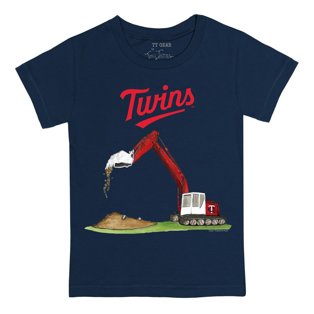 Minnesota Twins Tiny Turnip Youth Excavator T-Shirt Lifestyle