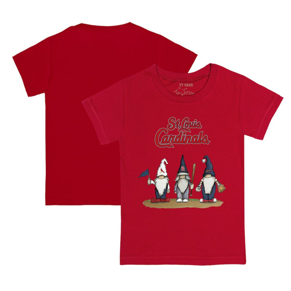 St. Louis Cardinals Tiny Turnip Youth Gnomes T-Shirt Lifestyle