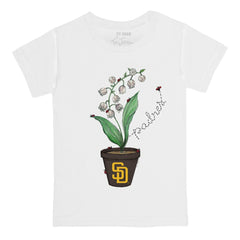 San Diego Padres Tiny Turnip Youth Lilies & Ladybugs T-Shirt Clearance