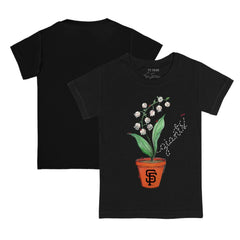 San Francisco Giants Tiny Turnip Youth Lilies & Ladybugs T-Shirt discount