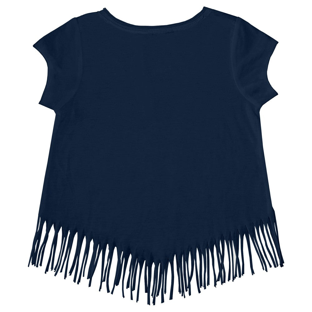 Milwaukee Brewers Tiny Turnip Girls Youth Mermaid Fringe T-Shirt On Sale