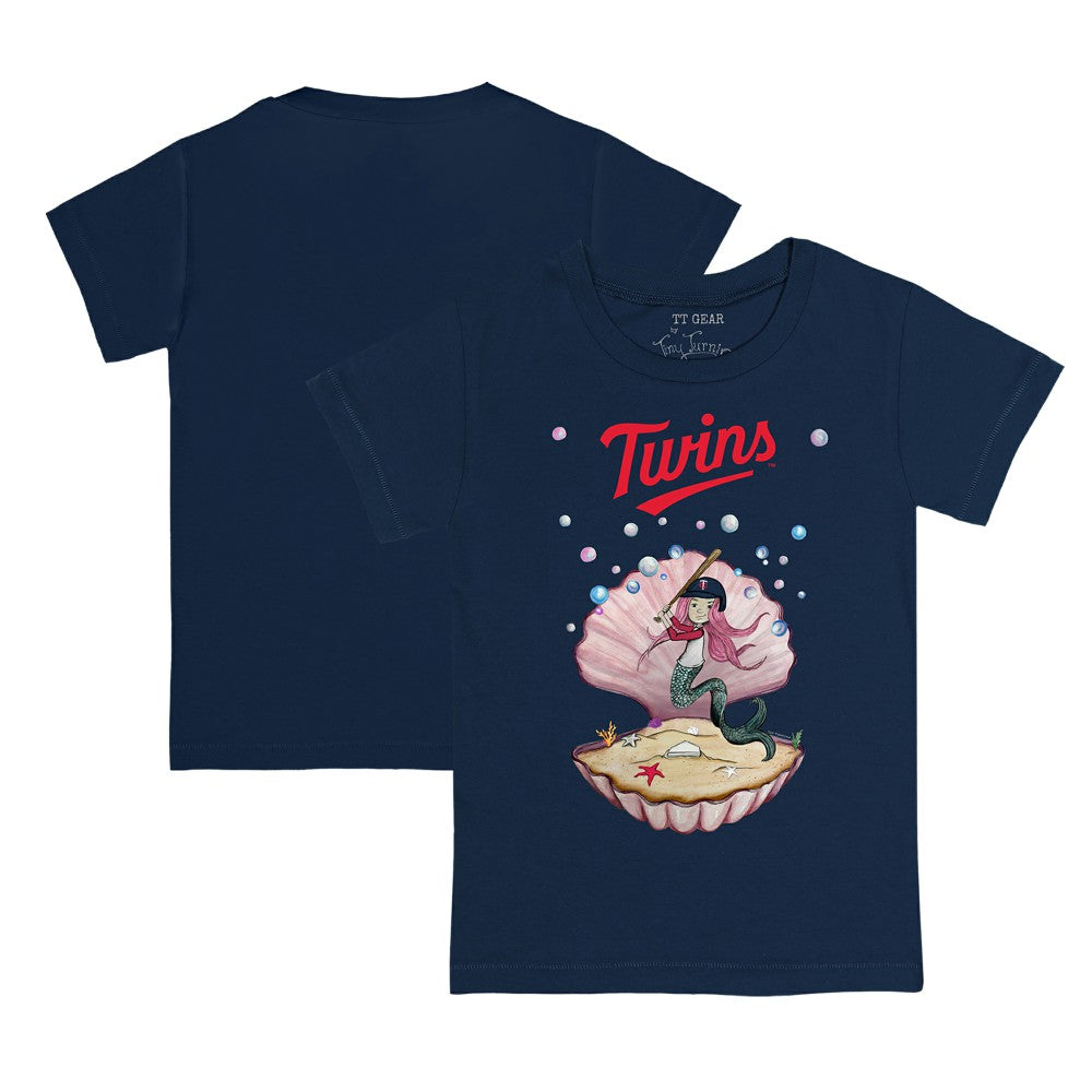 Minnesota Twins Tiny Turnip Youth Mermaid T-Shirt On Sale
