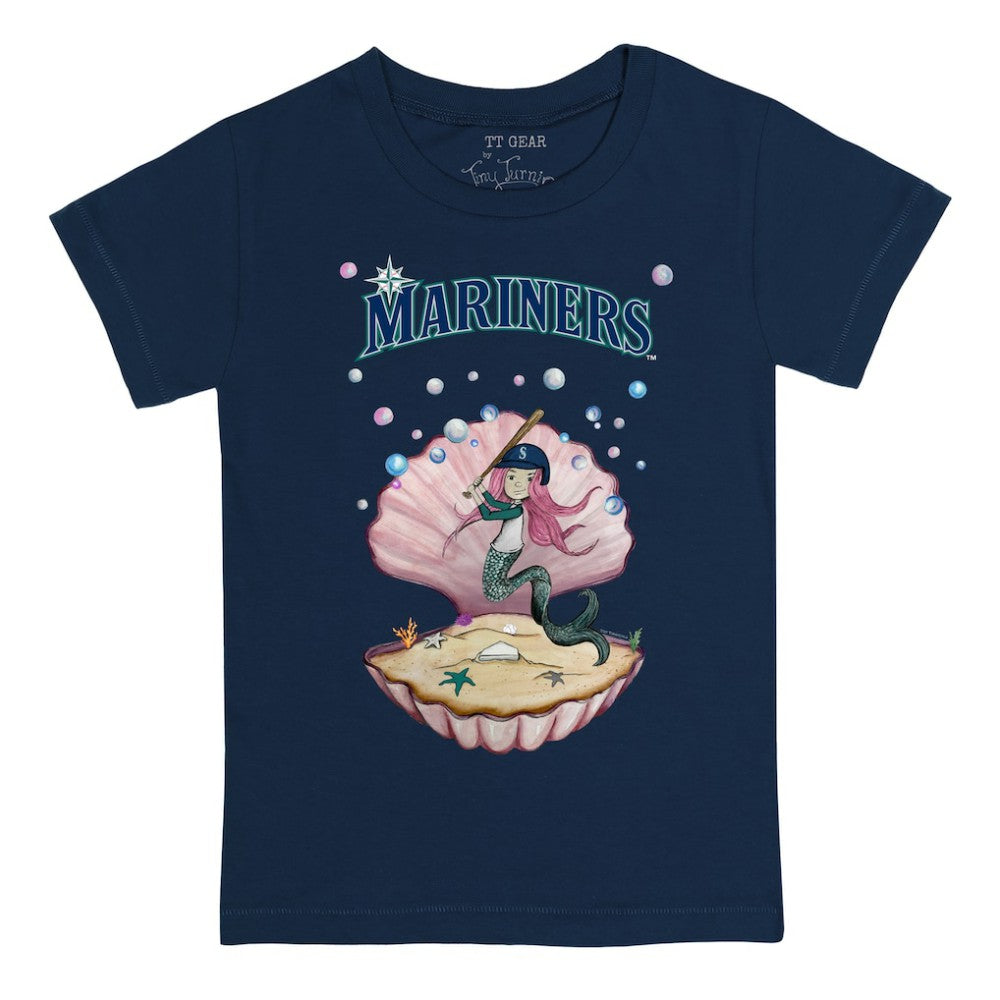Seattle Mariners Tiny Turnip Youth Mermaid T-Shirt On Sale