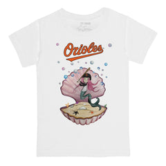 Baltimore Orioles Tiny Turnip Youth Mermaid T-Shirt On Sale