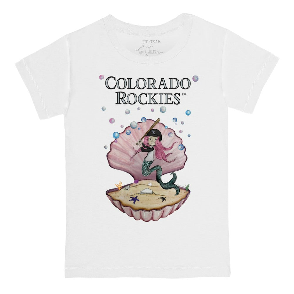 Colorado Rockies Tiny Turnip Youth Mermaid T-Shirt Sale