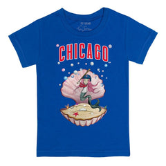 Chicago Cubs Tiny Turnip Youth Mermaid T-Shirt discount
