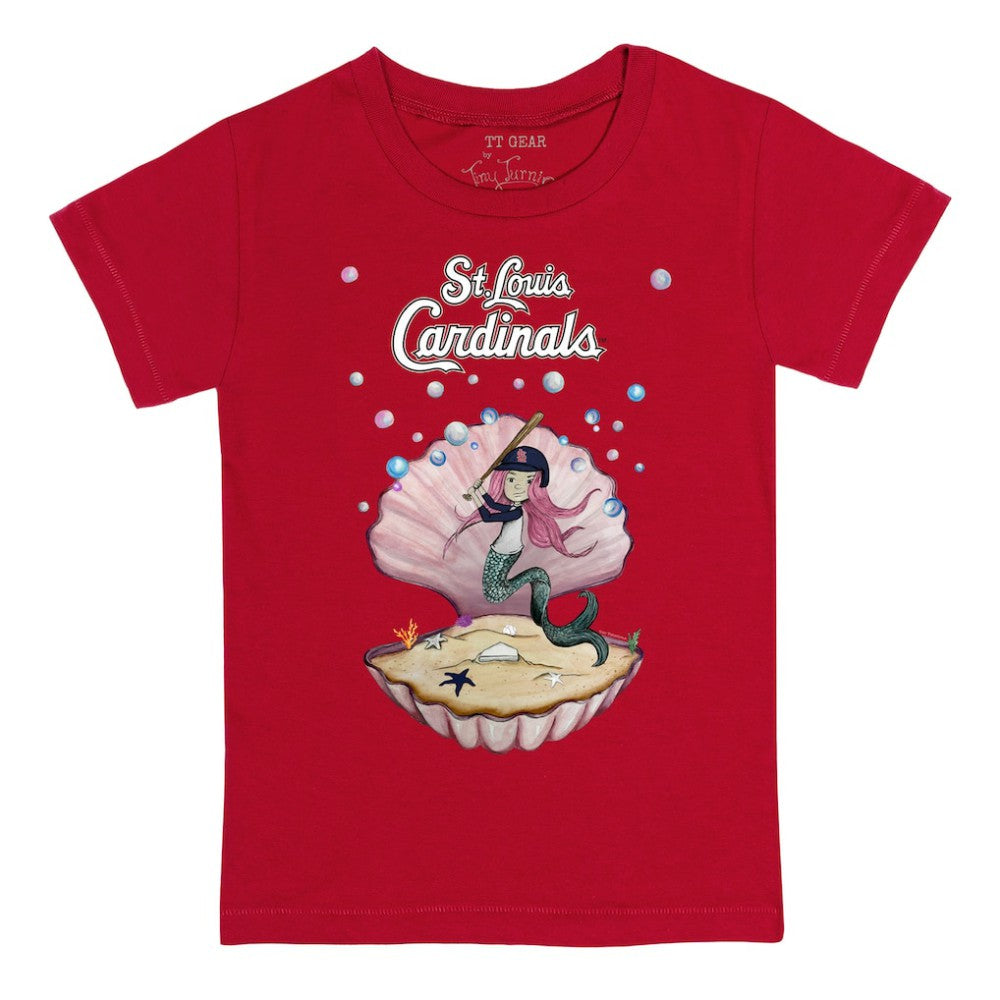 St. Louis Cardinals Tiny Turnip Youth Mermaid T-Shirt On Sale