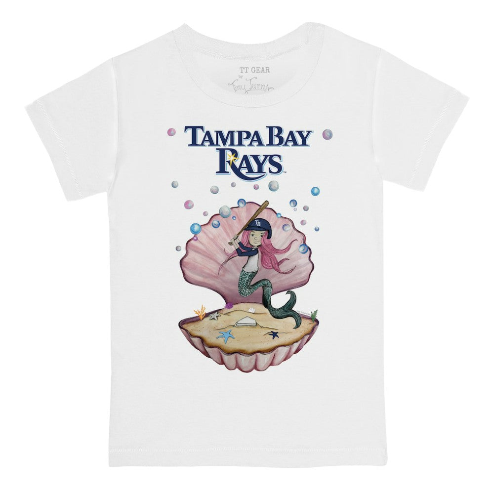 Tampa Bay Rays Tiny Turnip Youth Mermaid T-Shirt for sale