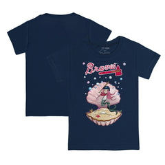 Atlanta Braves Tiny Turnip Youth Mermaid T-Shirt On Sale