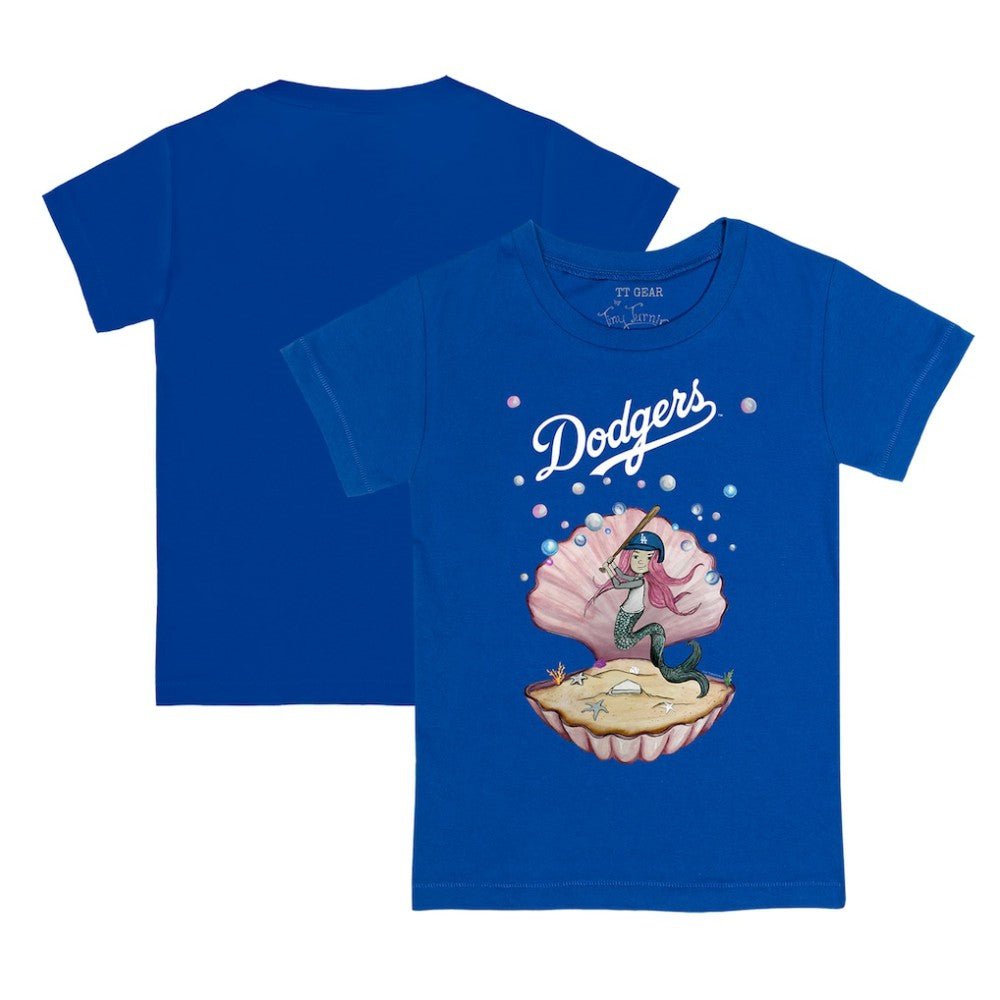 Los Angeles Dodgers Tiny Turnip Youth Mermaid T-Shirt for sale