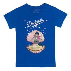 Los Angeles Dodgers Tiny Turnip Youth Mermaid T-Shirt for sale
