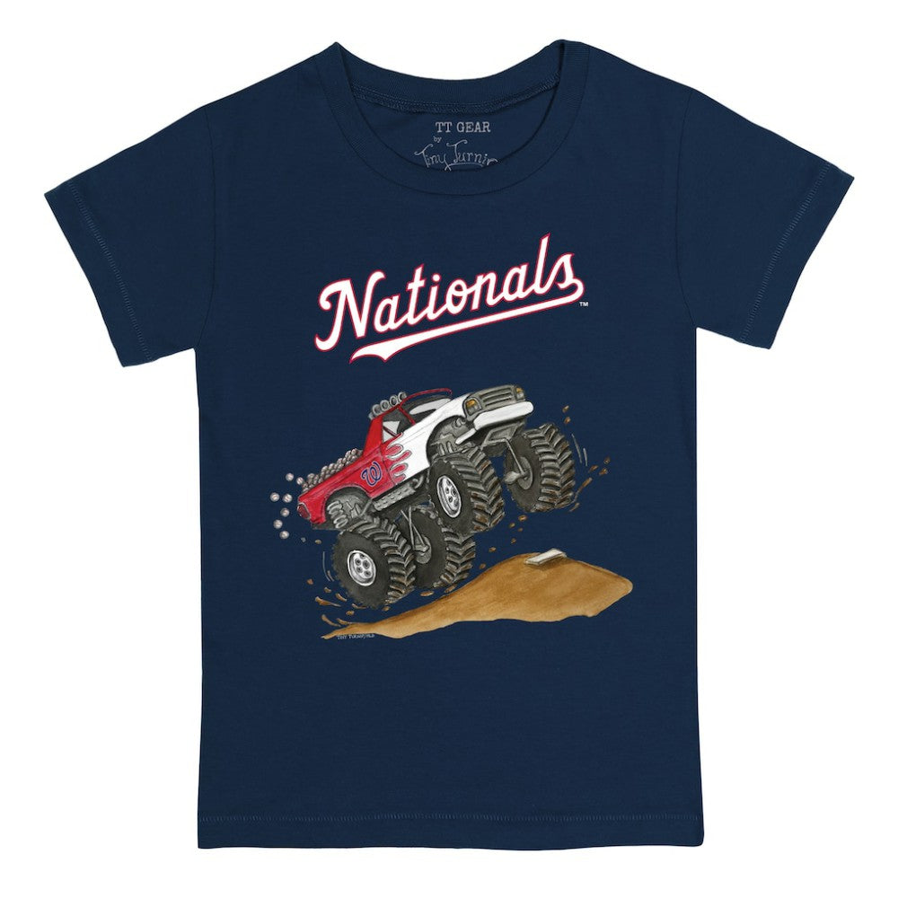 Washington Nationals Tiny Turnip Youth Monster Truck T-Shirt Sale