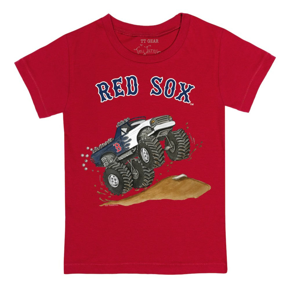 Boston Red Sox Tiny Turnip Youth Monster Truck T-Shirt Sale