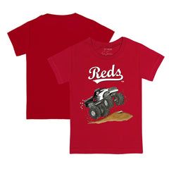 Cincinnati Reds Tiny Turnip Youth Monster Truck T-Shirt Sale