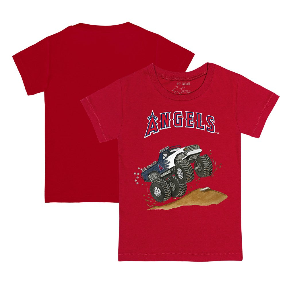 Los Angeles Angels Tiny Turnip Youth Monster Truck T-Shirt Lifestyle