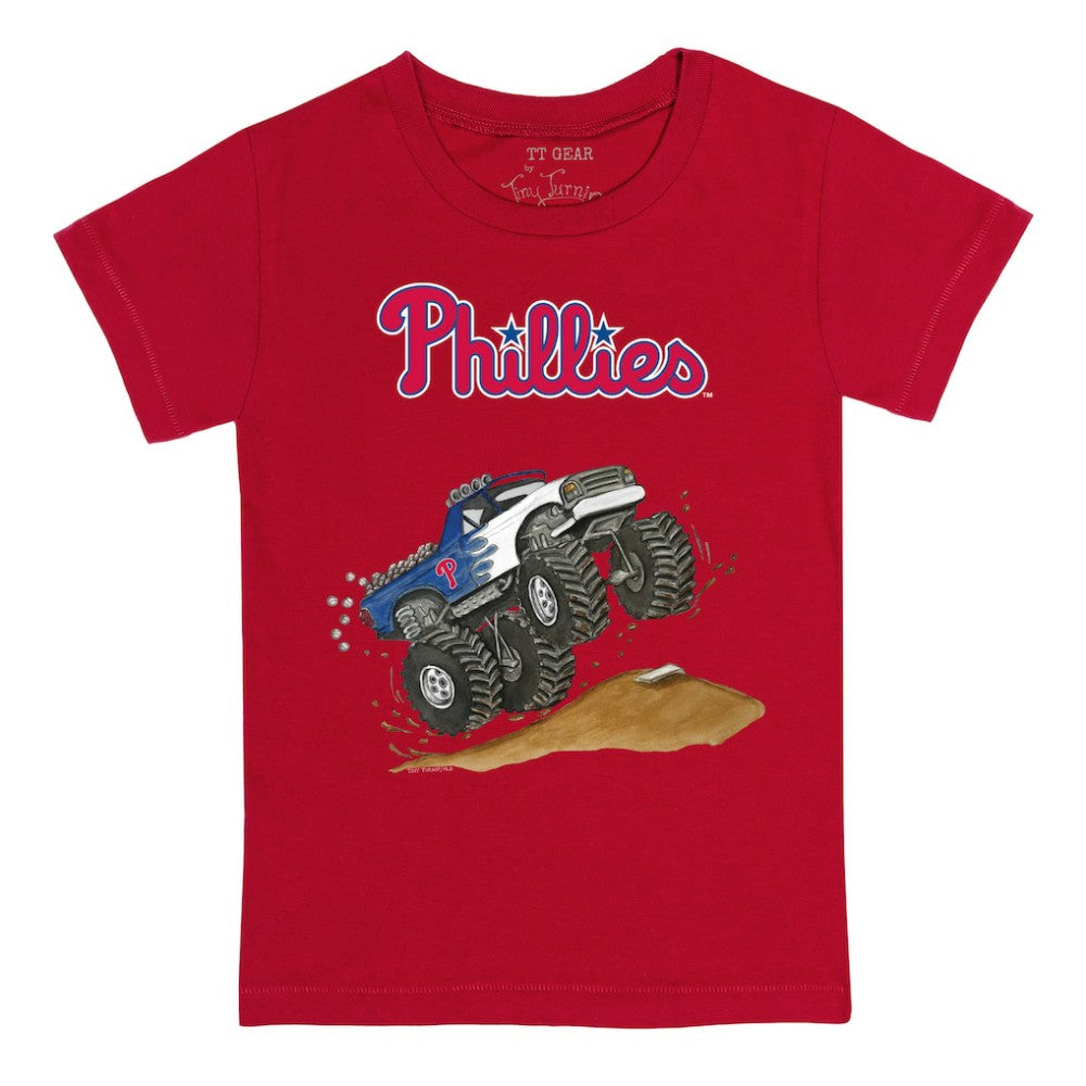 Philadelphia Phillies Tiny Turnip Youth Monster Truck T-Shirt discount