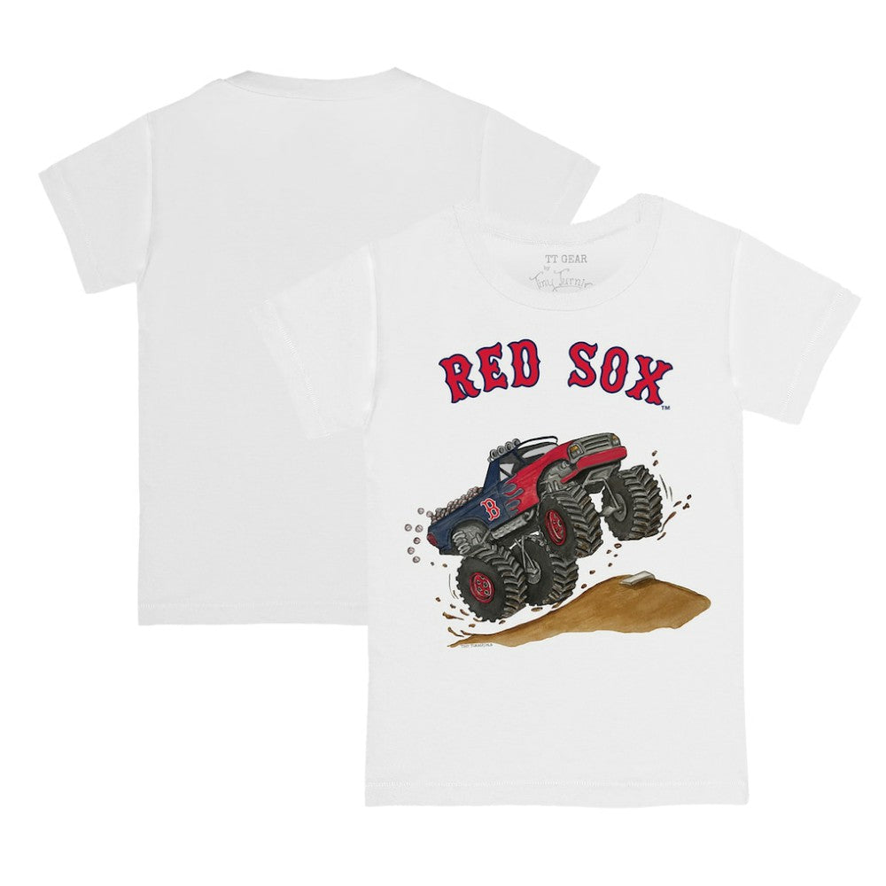 Boston Red Sox Tiny Turnip Youth Monster Truck T-Shirt for sale