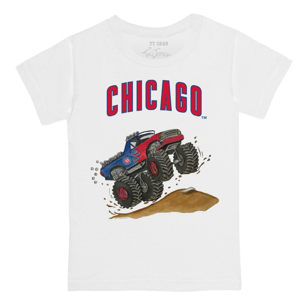 Chicago Cubs Tiny Turnip Youth Monster Truck T-Shirt Near Me