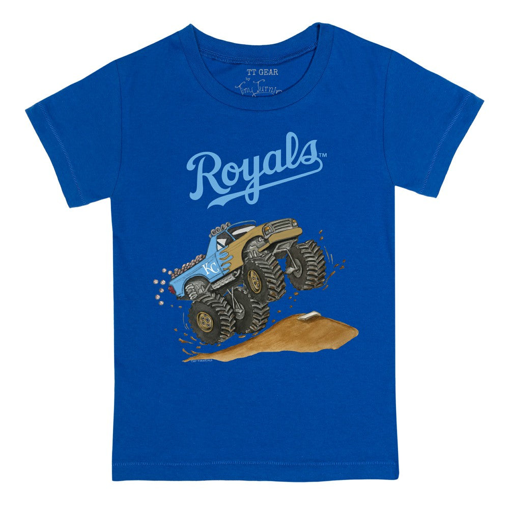 Kansas City Royals Tiny Turnip Youth Monster Truck T-Shirt Near Me