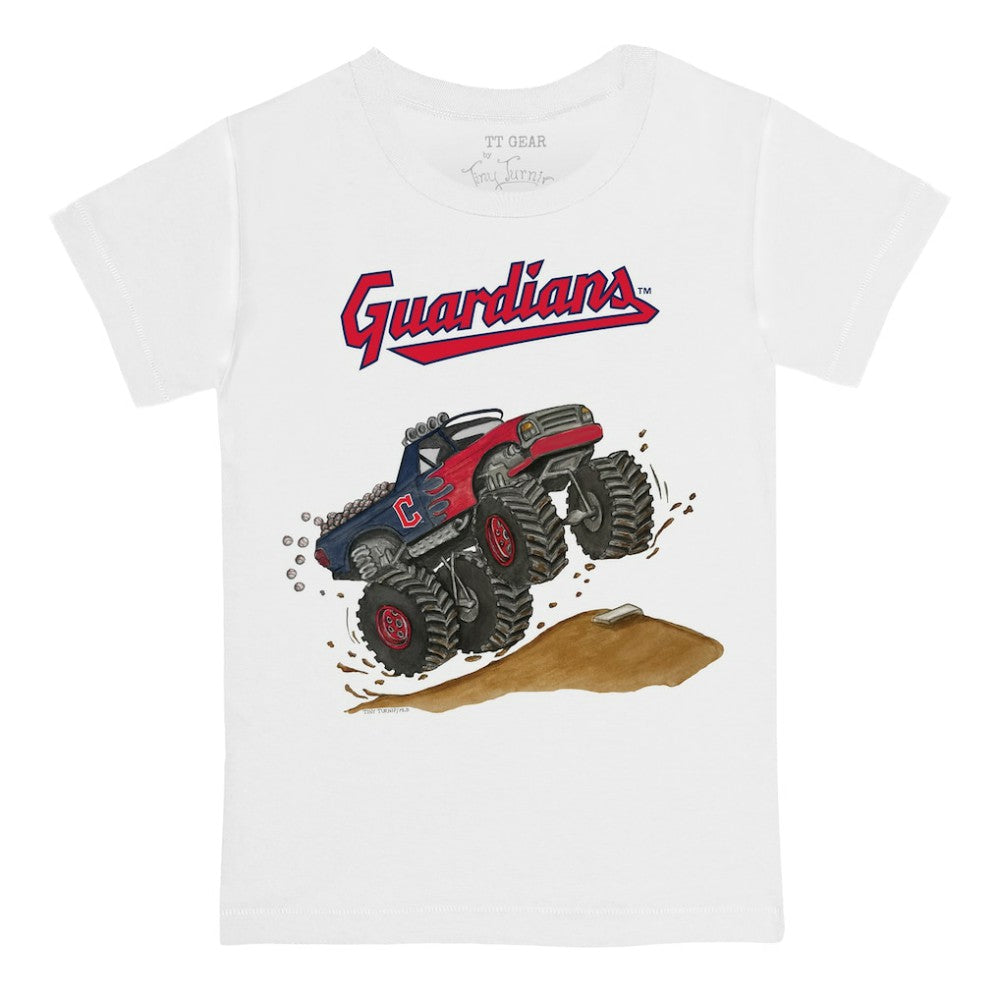 Cleveland Guardians Tiny Turnip Youth Monster Truck T-Shirt Near Me