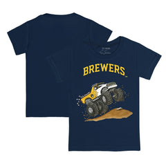 Milwaukee Brewers Tiny Turnip Youth Monster Truck T-Shirt On Sale