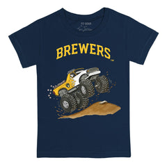 Milwaukee Brewers Tiny Turnip Youth Monster Truck T-Shirt On Sale
