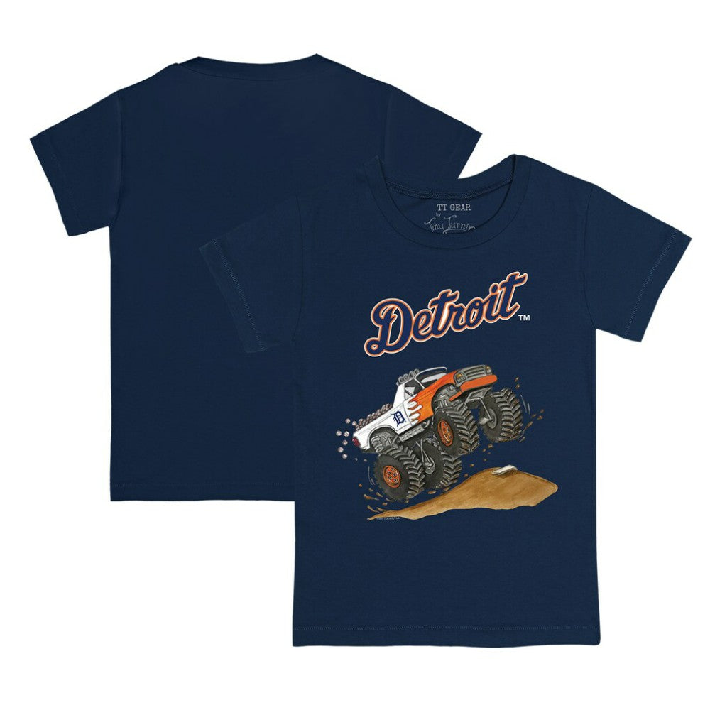Detroit Tigers Tiny Turnip Youth Monster Truck T-Shirt discount