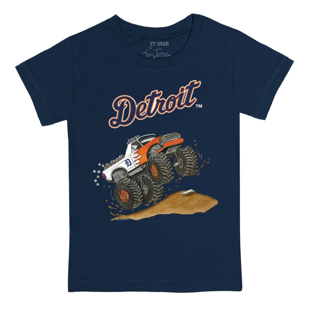 Detroit Tigers Tiny Turnip Youth Monster Truck T-Shirt discount