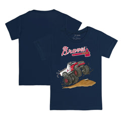 Atlanta Braves Tiny Turnip Youth Monster Truck T-Shirt On Sale