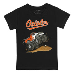 Baltimore Orioles Tiny Turnip Youth Monster Truck T-Shirt Lifestyle