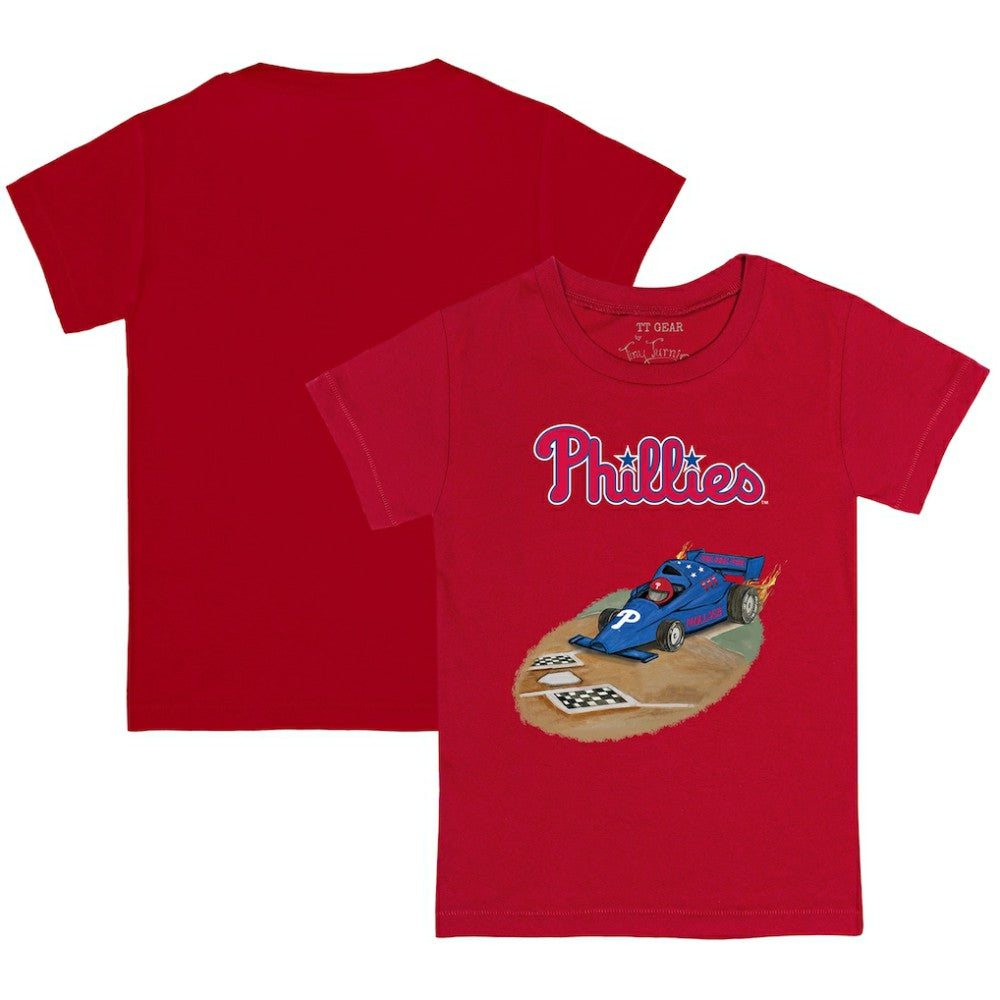 Philadelphia Phillies Tiny Turnip Youth Race Car T-Shirt Near Me