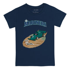 Seattle Mariners Tiny Turnip Youth Race Car T-Shirt discount