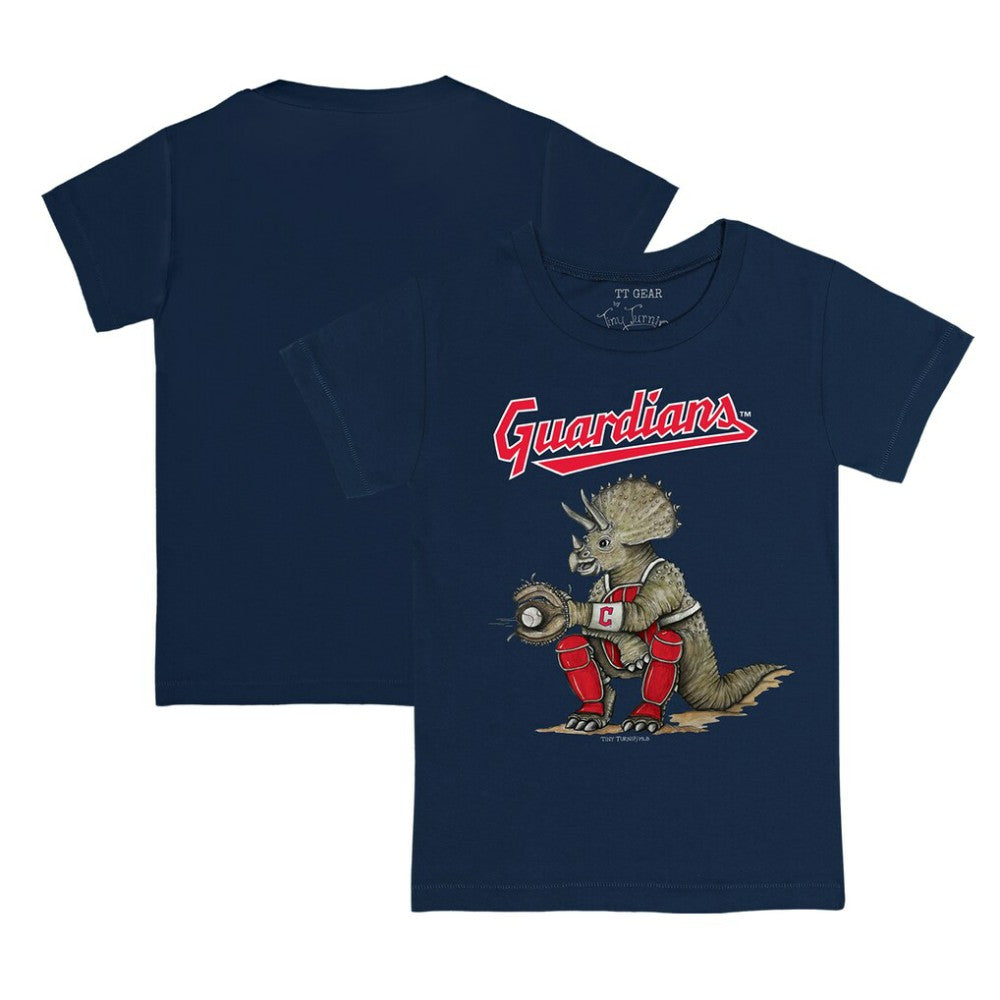 Cleveland Guardians Tiny Turnip Youth Triceratops T-Shirt Clearance