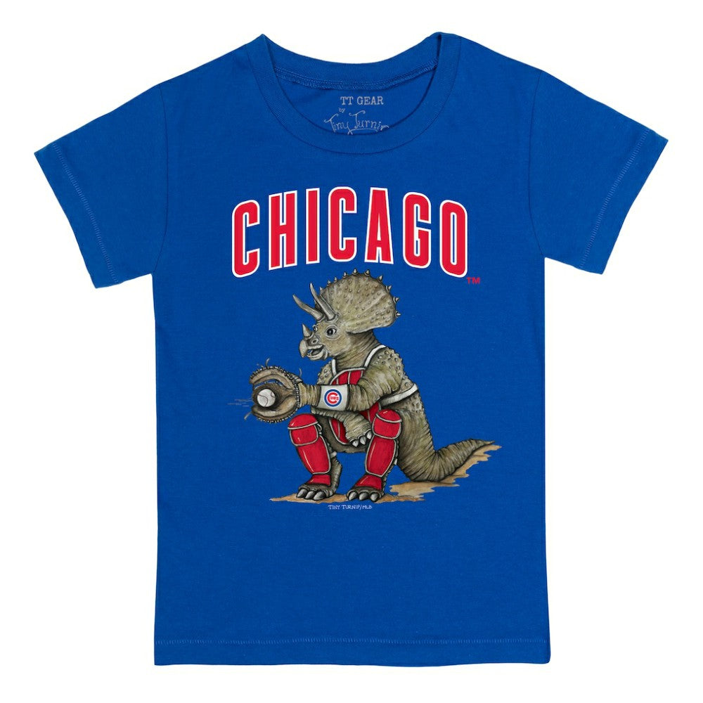 Chicago Cubs Tiny Turnip Youth Triceratops T-Shirt Clearance